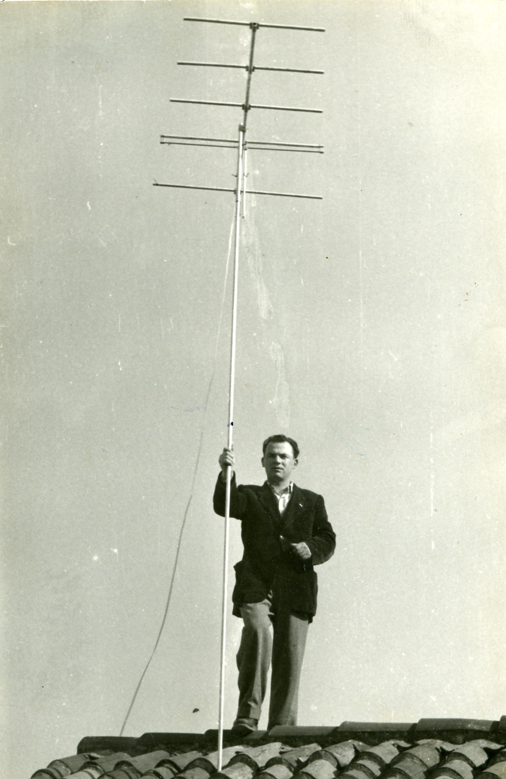 Sidriranje antene za 144MHz 1955
